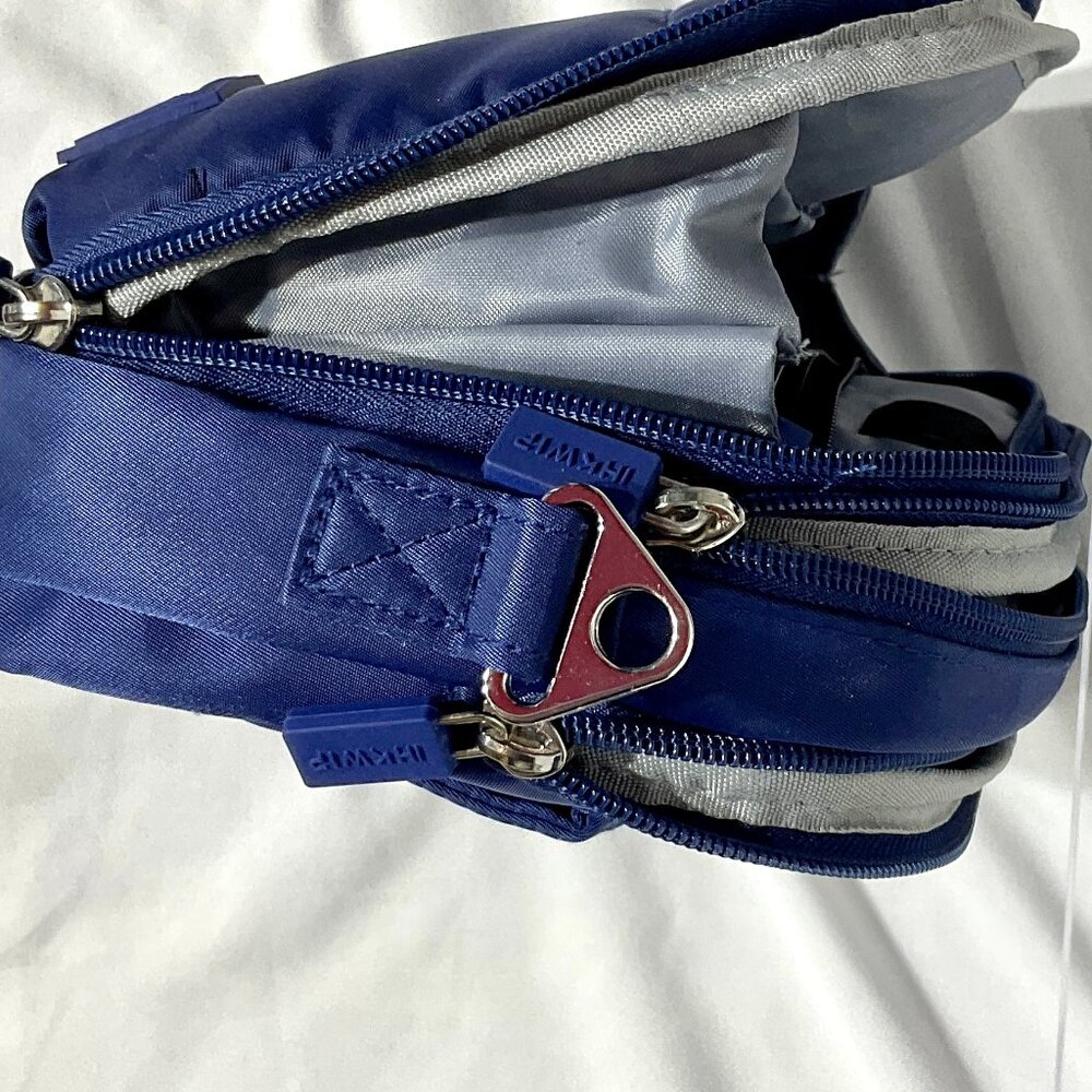 NWOT IHKWIP Blue Convertable Crossbody 10" w/2 Straps Purse - Picture 11 of 14